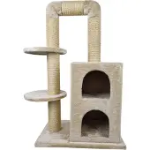 Topmast Kratzbaum Indy - Beige - 54 x 34 x 92 cm