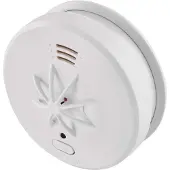 Emos drahtloser Hitzewarnmelder, batteriebetrieben mit optischer und akustischer Signalisierung 85 dB, 10 Jahre Lebensdauer, Test-/Stummtaste, P56300