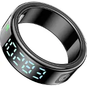 Beafon SR21 Smartring Silber LED Touch IP68 Gr.12