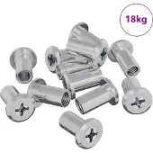 Syfax Sicherungsmutter 3673 pcs Silber Stahl