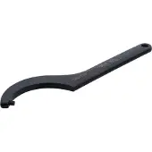 Bgs 74222 Hakenschlüssel mit Zapfen, 120 - 130 mm