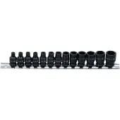 Bgs 5296 Kraft-Steckschlüssel-Einsatz-Satz 4-14 mm Antrieb Innenvierkant 6,3 mm (1/4")
