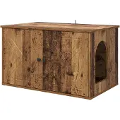 Syfax Katzenhaus Altholz 85 x 55 x 50 cm Holzwerkstoff
