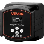 Vevor Trennrelais, 12 V, 300 A, Doppelbatterie Isolator mit LCD-Bildschirm, intelligenter Batterietrennschalter für Lithium- & Blei-Säure-Batterien, für Auto, LKW, Wohnmobil, UTV, ATV, Boot