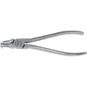 Stahlwille Sicherungsringzange f.Innenringe Gr.J 21 L.170mm Spitzen-D.1,8mm Kopf mattverchromt Griffe verchromt kariert