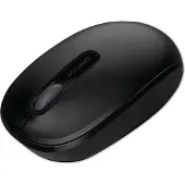 Microsoft 1850, Beidhändig, Optisch, RF Wireless, 1000 DPI, Schwarz