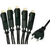 Hellum 30-tlg. LED-Minilichterkette, warm-weiß, innen, EU-Stecker