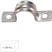 WOLFPACK 2-laschige Metallschelle 6 mm.