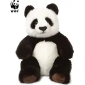 WWF - Plüschtier - Panda (sitzend, 22cm) lebensecht Kuscheltier Stofftier Bär