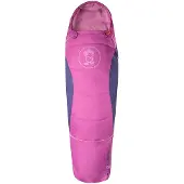 TROLLKIDS - Kid's Little Fjell Dreamer - Kinderschlafsack Gr 110-145 x 58 x 38 cm - Body Length 90-130 cm rosa
