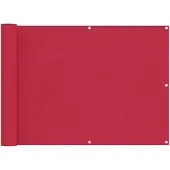 vidaXL Balkonsichtschutz Bordeauxrot 75 x 700 cm
