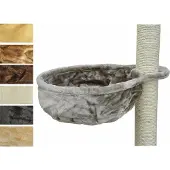 Nanook Liegemulde Hängematte für Serie Sigurd Farbe hellgrau, Ø 40 cm