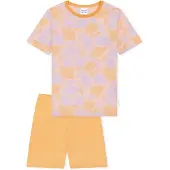 Schiesser Pyjama Nightwear in pfirsichorange | Gr.: 116