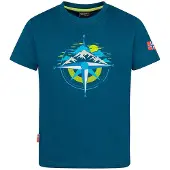 TROLLKIDS T-Shirt Trondheim (GOTS) in madeira blue | Gr.: 98