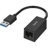 Hama Netzwerk-Adapter USB-Stecker - LAN/Ethernet-Buchse