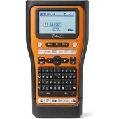Brother Etikettendrucker P-Touch PT-E560BTVP, monochromer Thermotransferdruck, 180 x 128 dpi, 30 mm/s, Bluetooth/USB, inkl. Zubehör, orange-schwarz