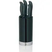 kela Messerblock Acida PP-Kunststoff schwarz 22,5cmh 11cmØ, 11287
