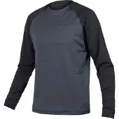 Endura Singletrack Fleece Jersey Herren lang schwarz größe XL E9155BK/6