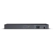 Cyberpower PDU24004, ATS PDU, Metered, Rackmount 1U, ATS Eingang (2x) 230V/10A IEC-320 C14, Ausgang 10A/IEC-320 C13 (12), Managed, Geändert, 1U, Einphasig, Rackmount, Horizontal, Stahl