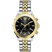 Versace Herren Uhr Armbanduhr Chronograph Signature VEV602223 Edelstahl