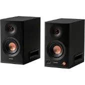 Edifier MR5 aktive Studio-Lautsprecher|Hi-Res 3-Wege Monitor 110 Watt + tri-Amped Crossover|XLR, TRS (Schwarz)