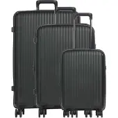 Travelite Skymate - 4-Rollen-Trolley Set 3tlg. erw. (black)