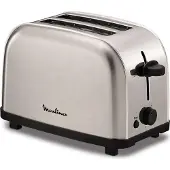 Moulinex LT330D, 2 Scheibe(n), Edelstahl, Edelstahl, Tasten, Drehregler, 700 W