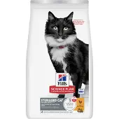 Hill's Pet Nutrition Mature Adult 7+ Sterilised Cat mit Huhn Katzenfutter | 2 x 10 kg