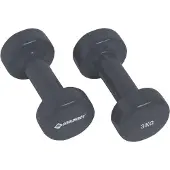 Schildkrot-Puppen Schildkröt - Fitness VINYL HANTEL Set, 2x 3,0kg (grey), in Colourbox