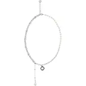 NAEMI Women Necklace in Silver White | Gr.: onesize