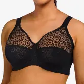 Chantelle Nicht geformter BH Fete | Grösse: 90E | Farbe: Schwarz