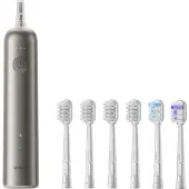 Laifen Wave, Erwachsener, Rotierende-vibrierende Zahnbürste, Titan, 66000 Bewegungen pro Minute, Weiß, Oval