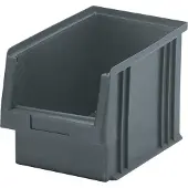 LA-KA-PE Sichtlagerkasten PLK 2a B213xT330xH200 mm grau