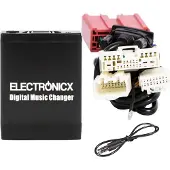 ELECTRONICX Mazda USB-SD-AUX-Adapter ab 2009 Premium USB-Bluetooth-Autoradio-Adapter