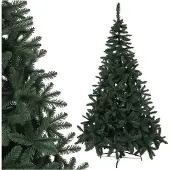 Northio Künstlicher Weihnachtsbaum, 2,1 m, schwer entflammbares PVC