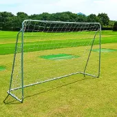 Northix Fußballtor mit Netz, Stahlrahmen, 240cm
