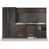 HBM Beta Werkstattsystem C45PRO 2.0, Edelstahlklinge, inklusive 268-teiligem Werkzeugset