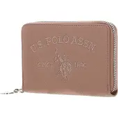U.S. POLO ASSN. Geldbörse Breezy Zip Around Wallet Powder altrosa