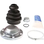 TRISCAN Faltenbalgsatz Antriebswelle 100 mm Gummi für u.a. VW BORA