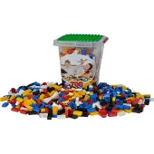 Simba Blox - 700 Bausteine bunt - incl. Box - kompatibel mit bekannten Spielsteinen