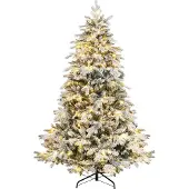 Northix 180 cm künstlicher Weihnachtsbaum mit 260 warmweißen LEDs