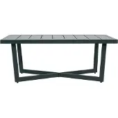 In And OutdoorMatch Lounge - Tisch - 117x60x45 cm - Aluminium