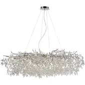 Paul Neuhaus Kronleuchter Ricicle 150 cm Chrom