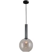 Masterlight Bella 2 Pendelleuchte 1-flammig-Glas Gold Fumé medium-Getupftes Öl