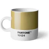 Pantone Porzellan-Espressotasse, Gold 10124