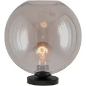 Masterlight Bella 2 Tischleuchte kurz-Glas Gold Fumé medium