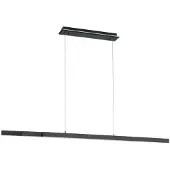 Paul Neuhaus LED Pendelleuchte Q-ARIAN Pendellampe mit beleuchtetem Deckenkasten, CCT RGB Anthrazit Esszimmer, Küche 2569-13