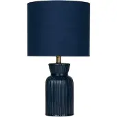 Searchlight Tischlampe Tia blau