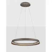 Lyora Design-Pendelleuchte Ormi Ø 60cm Champagner