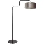 Steinhauer Stehlampe Bloeba, schwarz, für Wohn- / Esszimmer, Metall, Modern, Stehlampe